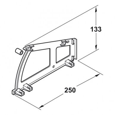 Folding shoe shelf 4