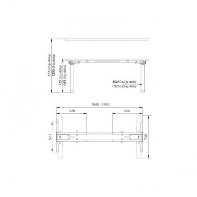 Dual motor 2 stage desk 5