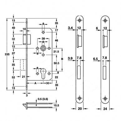 3 CLASS lock (PZ) 1