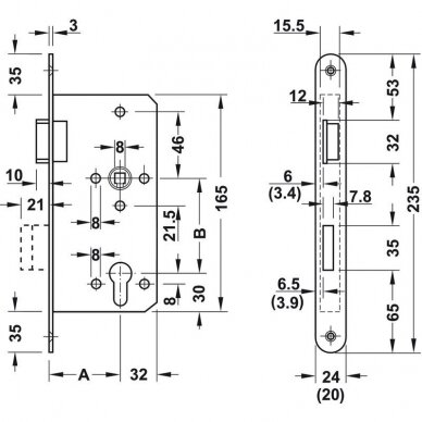 Zamek KLASY 4 (PZ) 1