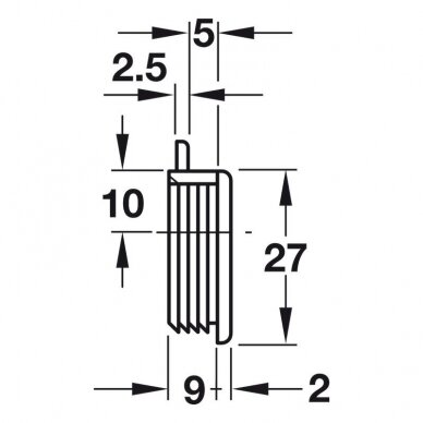 Sliding doors system „Slido Classic 30 IF“ 5