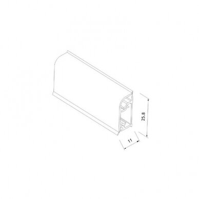 Listwa aluminiowa OP.21180X340 2