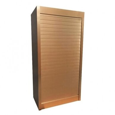 Aluminium furniture roller shutters „BOXMILANO 2140“, color copper