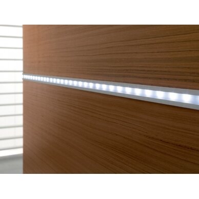 Aliumininis profilis juostelėms "Strip LED", "Strip LED PLUS" ir "Strip LED HE"