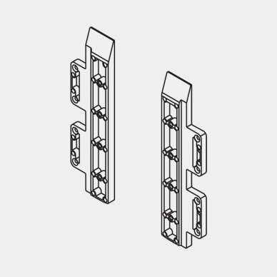 Adapteru komplekts alumīnja rāmim priekš KINVARO L-80 un S-35