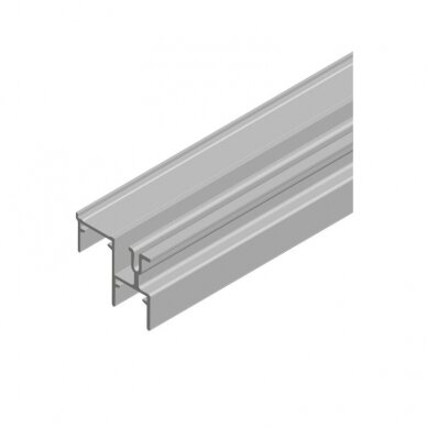 Bottom rail for systems PS10, PS48.1, PS11, aluminum anodized