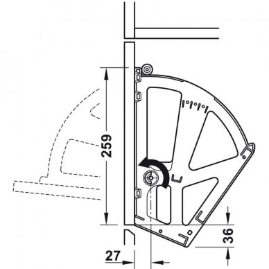 Folding shoe shelf 2