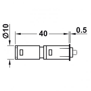 Push catch, with magnet for holding in closed position 1