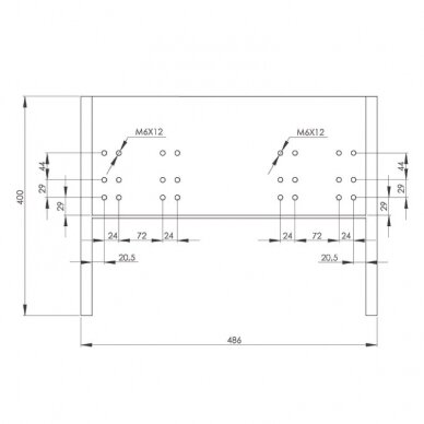 Automatic tabletop lift up mechanism 5