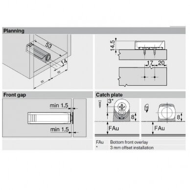 TIP-ON durelių atmetiklio adapteris 1