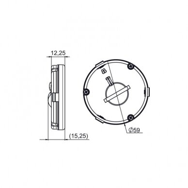 Wireless hidden charger grommet 4