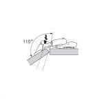 BLUM 110° Restriction Clip for 155° Hinges