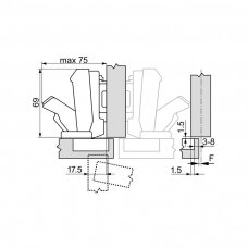 Blum CLIP Top 170° vira