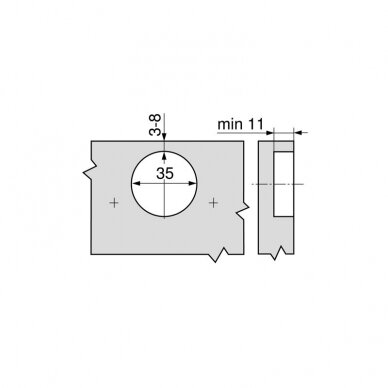 Blum CLIP top 170° hinge 2