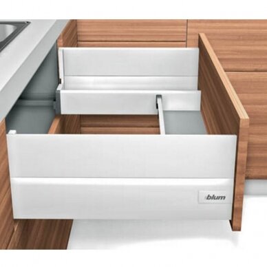 "Blum Tandembox Intivo" sink drawer with Boxcap, H-224 mm