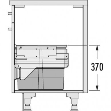 Cargo, 600 mm skapītim 2