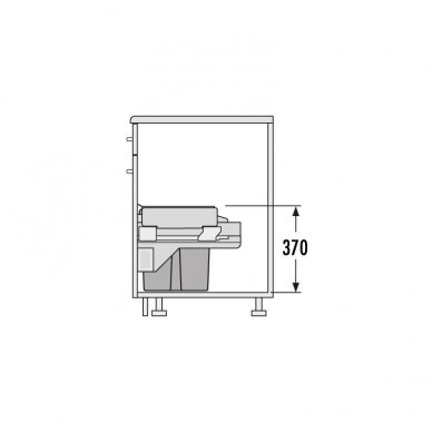 Cargo Soft Short, 600 mm kappi jaoks 1