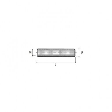 Cylinder with internal thread 1