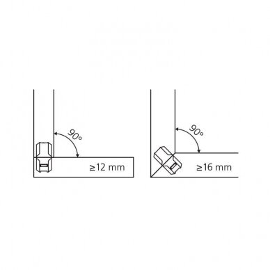 Clamex P-10 Detachable furniture connector 3