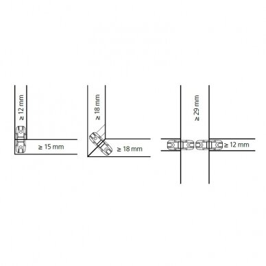 Clamex P-14 Detachable furniture connector 4