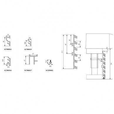 Schueco plinth, suitable for LED lighting 2