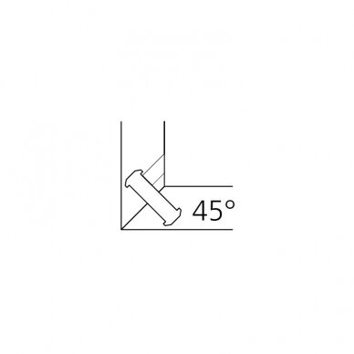 Загушки для соединителей, 45° 1