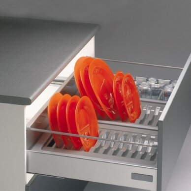 Plastic plate rack tray MC LINE