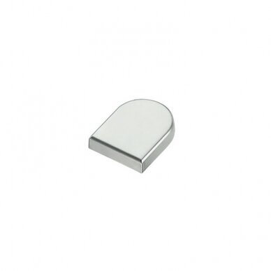 Decorative cover caps for glass hinges 1