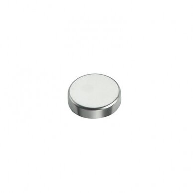 Decorative round cover caps for glass hinges