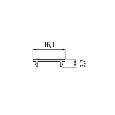 Diffuser for handle profile