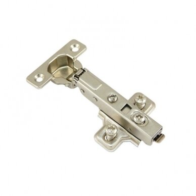 Mini hinge with softclose, with a mounting plate without regulation 2