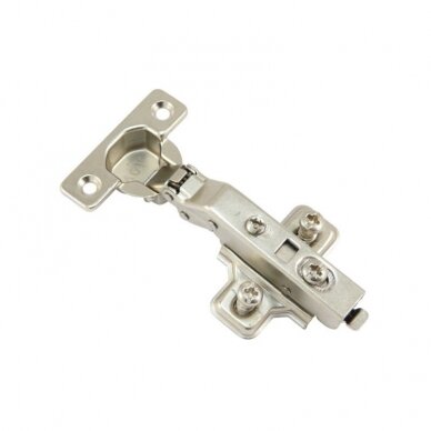 Mini hinge with softclose, with a mounting plate without regulation 3