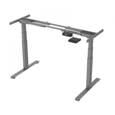 Dual motor 3 stage desk frame 6