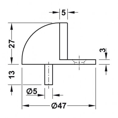 Amortizātors durvīm 656287-XX 1