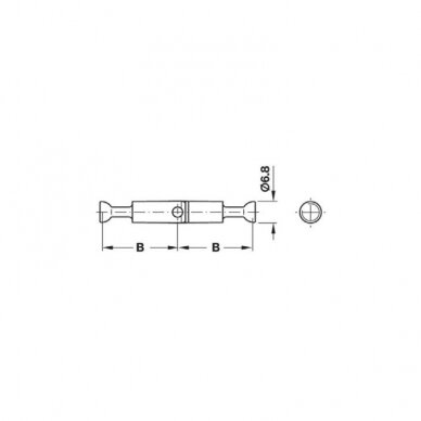 Mitre-joint connectors for double-sided installation 1