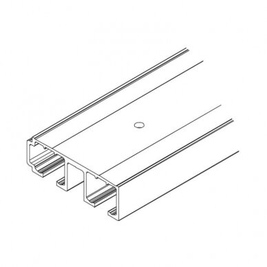 Podwójna górna szyna aluminiowa