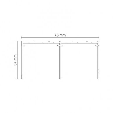 Double upper rail 1