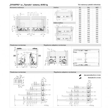 DYNAPRO su "Tipmatic" sistema , 40/70 kg 1