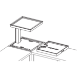 Electric lifting mechanism "Qanto Pull-out" 2