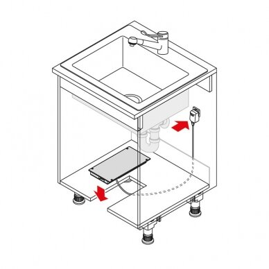 Electronic Door-Opener for Hailo recycling-systems „Libero 3.0“ 1