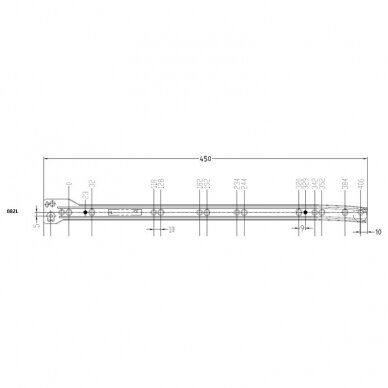 FGV standard rails 082l, 25 kg 3