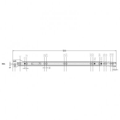 FGV standard rails 082l, 25 kg 4