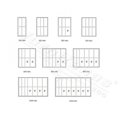 Cutlery trays "FLEX LINE" 6