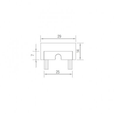 End caps for profile FO.668PIS...(left+right) 1