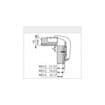 GRASS NEXIS Click-on PCC Pie-cut corner hinge (for corner fitting)