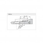 GRASS NEXIS Click-on 95° blind corner hinge (Door thicknesses up to 30 mm)