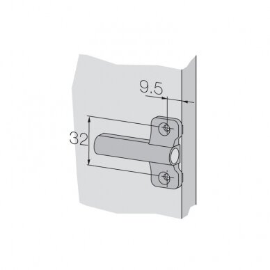 Frame adapter plate 1