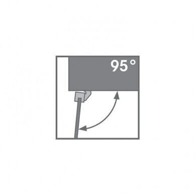 GRASS NEXIS Click-on 95° aluminium frame hinge (Aluminium frame up to 20 mm) 2