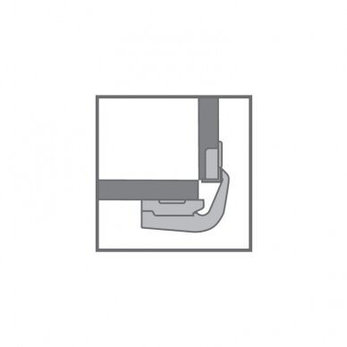 GRASS NEXIS Click-on PCC Pie-cut corner hinge (for corner fitting) 2