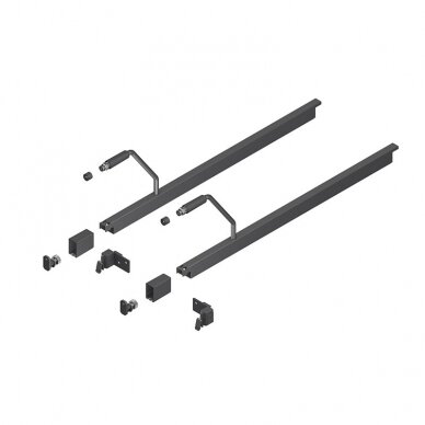 „Nova Pro Scala" Y-shape rectangular railing set